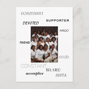 SISTA, FRIEND, AMIGO, CONFIDANT, SUPPORTER, ACC... VYKORT