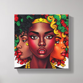 Sista friends sisters sistas black girl magic sis canvastryck