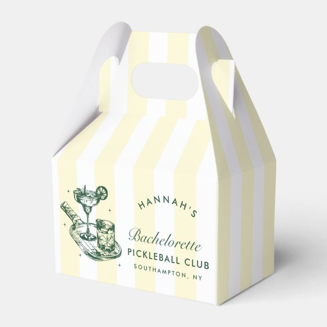 Sista gongen innan ringens Pickleball Bach-helg Presentaskar (Framsidan Sidan)