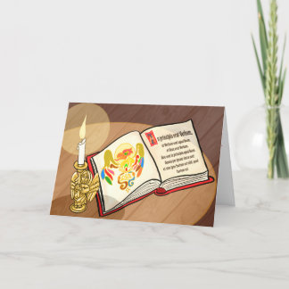 Sista Gospelet julkort Helgkort