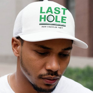 Sista hålans möhippa golf keps