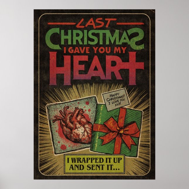 Sista julafton poster (Framsidan)