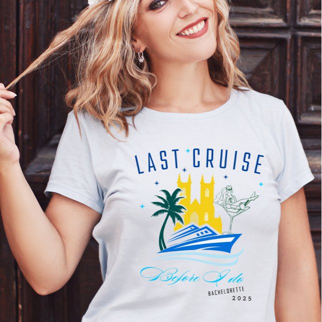 Sista kryssningen innan jag gör Bachelorette T Shirt (Skapare uppladdad)