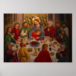 Sista leverantör - Heinrich Lutzelmann - c1485 Poster