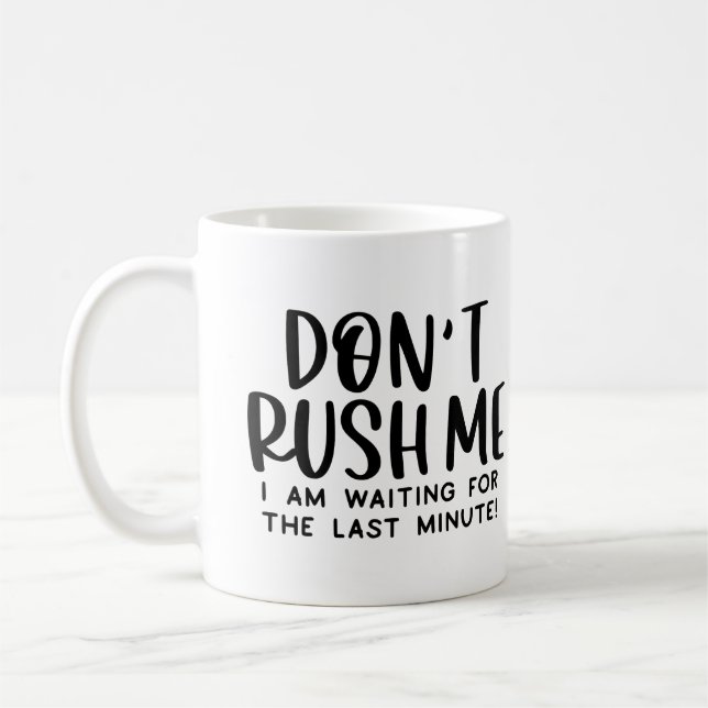 Sista minut kaffemugg (Vänster)