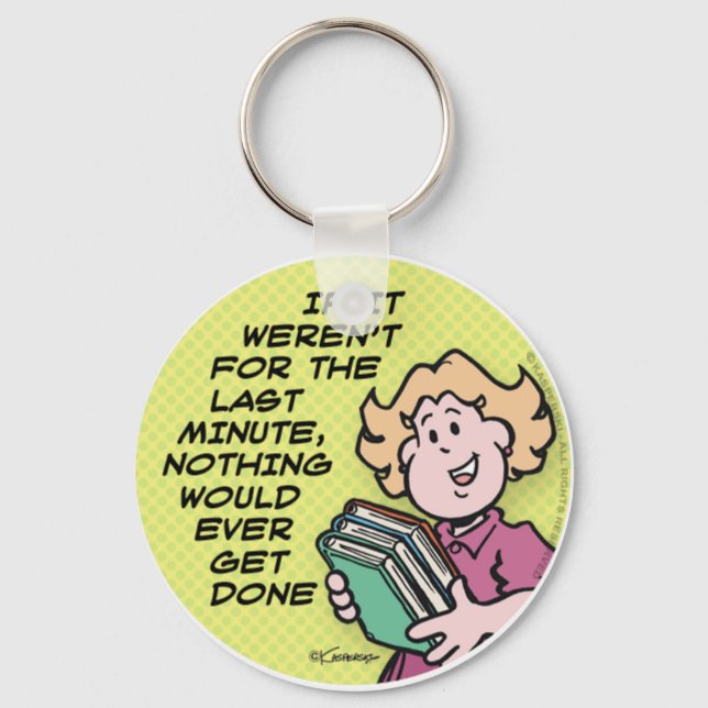 Sista minut nyckelring (Framsida)