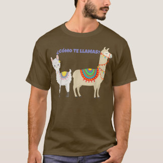 Sista minutute Hanukkah Como Te Llamas Alpaca Älsk T Shirt
