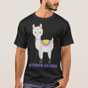 Sista minutute Hanukkah No Prob Llama Alpaca Älska T Shirt