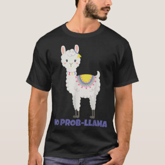 Sista minutute Hanukkah No Prob Llama Alpaca Älska T Shirt