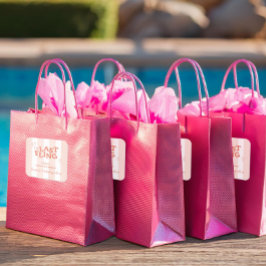 Sista Möhippan Fyrkantigt Klistermärke