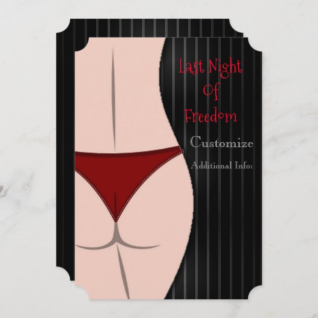 Sista natten för frihet Sventjejubileum Inbjudningar (Fram/baksida)