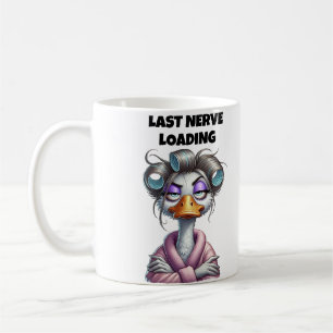 Sista Nerven Laddar Mamma Kaffemugg