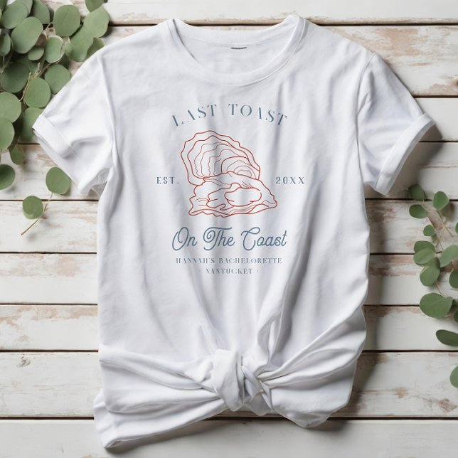 Sista popup på Kusten Bachelorette T Shirt (Skapare uppladdad)