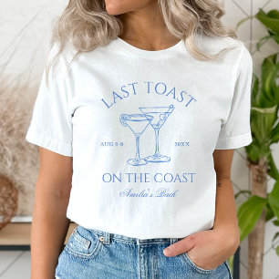 Sista popup på Kusten Blue Bachelorette Helg T Shirt