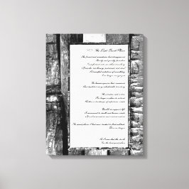 Sista Quiet Ställe Canvastryck