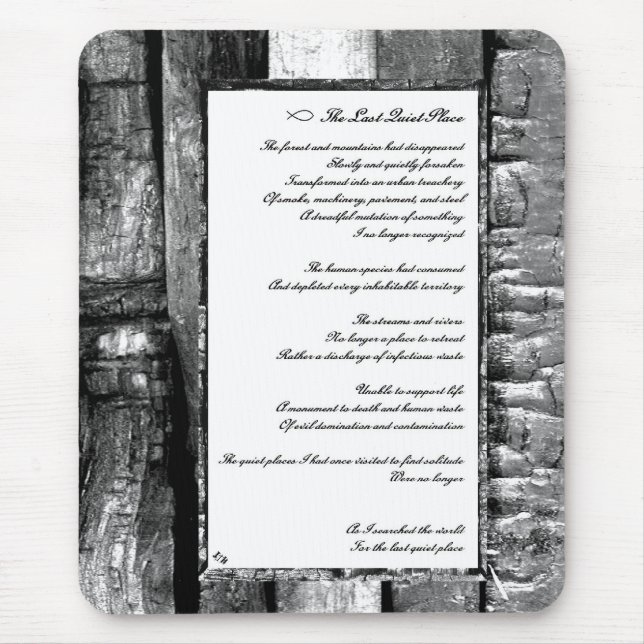 Sista Quiet Ställe Musmatta (Framsidan)