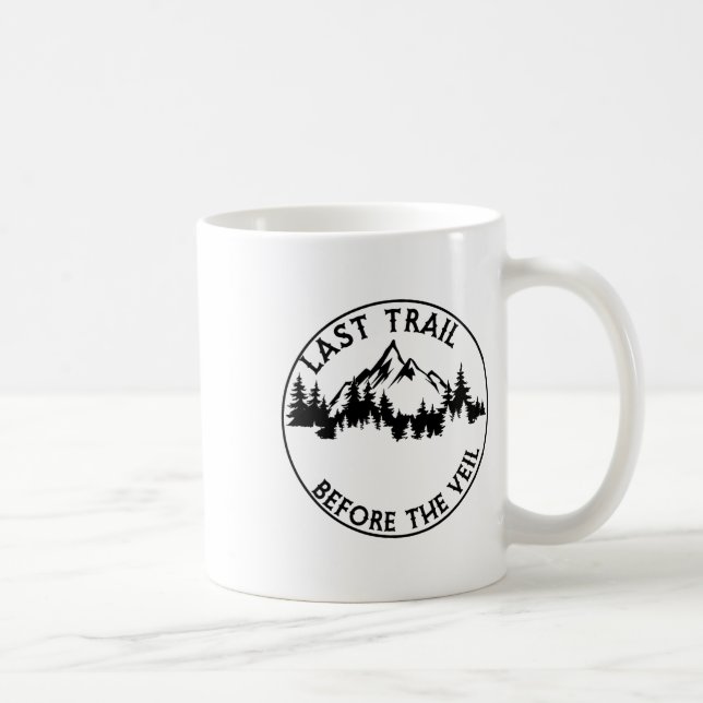 Sista resan innan slöjan Brudtärna bröllopsfest Kaffemugg (Höger)