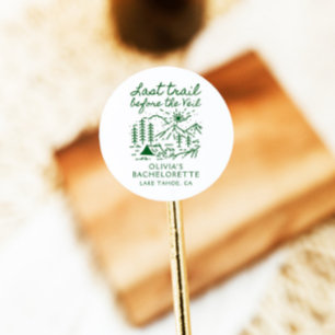 Sista resan innan slöjan Möhippa Runt Klistermärke