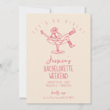 Sista rodeo Bachelorette Helg Funky hand plockade