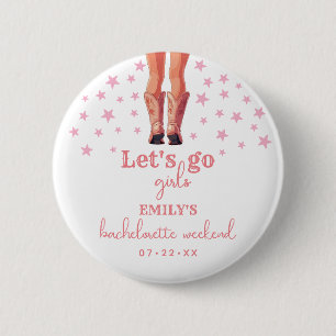 Sista Rodeo Cowgirl Sällskapsfest Badge Knapp