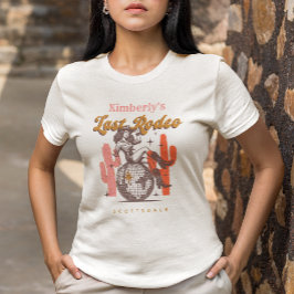 Sista Rodeo Disco Cowgirl Sängvätning Weekend T Shirt