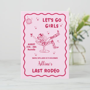 Sista Rodeo Nashville Möhippa Helg Inbjudningar
