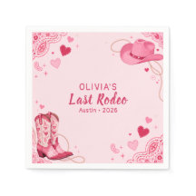 Sista Rodeo Rosa Western Cowgirl Sängkammarparty P