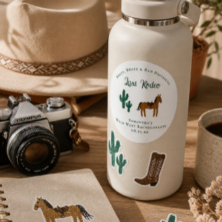 Sista Rodeo Sängkammarfirande Klistermärke