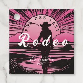 Sista Rodeo Sjungningskväll Gåvor Etiketter