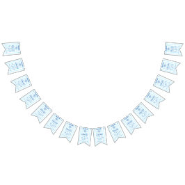 Sista roliga möhippan vid stranden vimplar