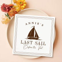 Sista segeln före Veil Nautical Bachelorette