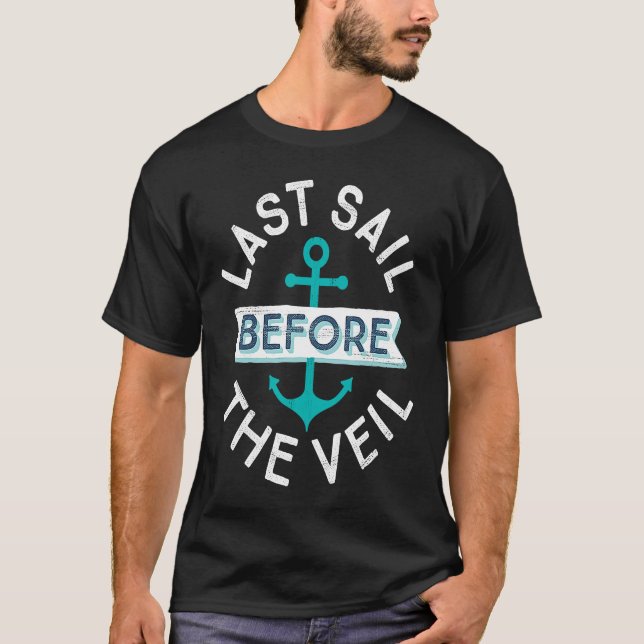 Sista seglingen före slöjan Nautilus möhippa T Shirt (Framsida)