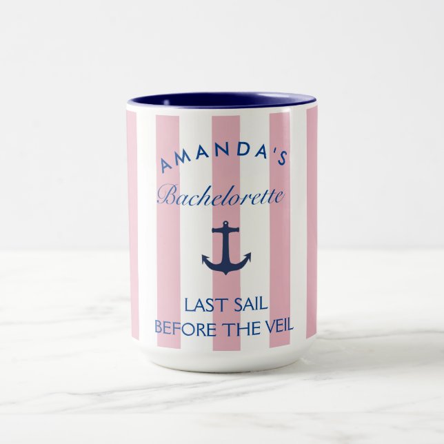 Sista seglingen före slöjan Systerfestmugg Mugg (Center)