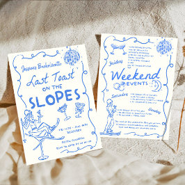 Sista skål på backarna möhippa-helg inbjudningar