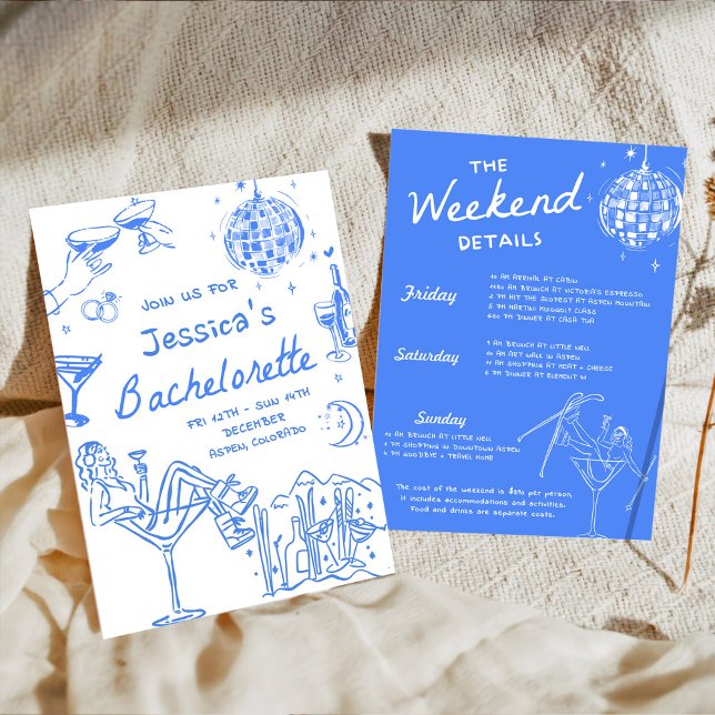 Sista skål på backarna Systerweekend Inbjudan (Skapare uppladdad)