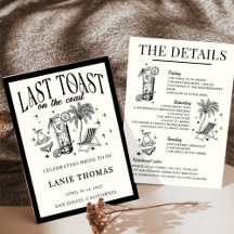 Sista skål på kusten möhippa Itinerary