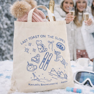 Sista skålen på backarna Systerfest-handväska Tygkasse