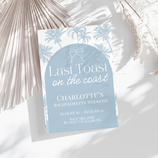 Sista skålen på kusten möhippe inbjudan