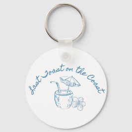 Sista skålen på kusten Sängvätning Design Nyckelring