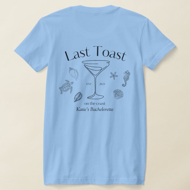 Sista skålen på kustens t-shirt (Laydown Baksida)