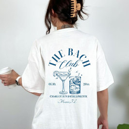 Sista skjortan på kusten-bachelorette-festen t shirt