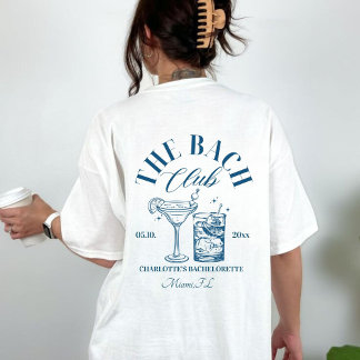 Sista skjortan på kusten-bachelorette-festen t shirt