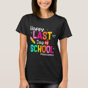 Sista Skoldagen Examen Lärare Elev T Shirt