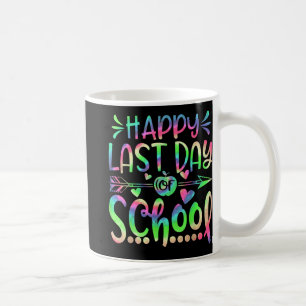 Sista Skoldagen Tie Dye Elever Och Lärare G Kaffemugg