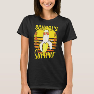 Sista Skolor-dagen till sommarvaccinationsBanana T Shirt