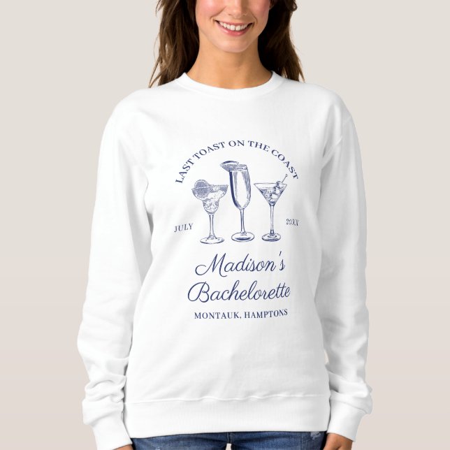 Sista skon på Bachelorette i Kusten T Shirt (Framsida)