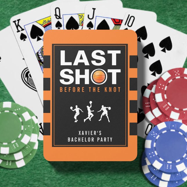 Sista Skottet Stryktöj i Orange för Svägerskans Sä Casinokort (Skapare uppladdad)