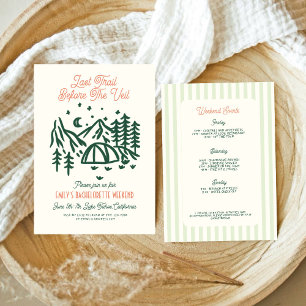 Sista spår före vail Bachelorette Helg Inbjudningar