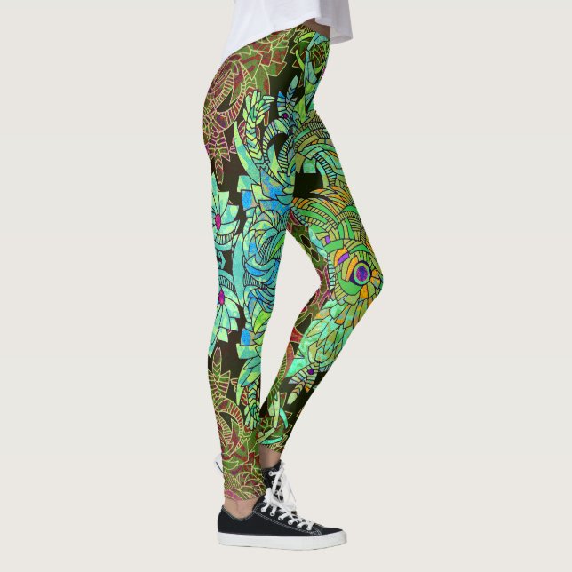 Sista spöket av sommarstrumpbyxor leggings (Höger)
