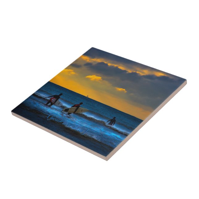 Sista Surfan på dagen Kakelplatta (Sidan)